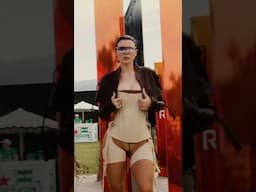 Julia Fox, Alex Consani, Cara Deleveingne, & Charli D’Amelio serving looks at #REVOLVEfestival
