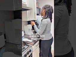 10 mins to make breakfast, No problem!! #shortsvideo #fyp #pcosfriendly