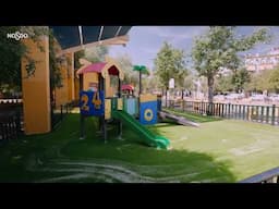 Renovado el suelo de seguridad en 108 parques infantiles en solo dos años