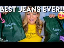 HALARA Flex Denim, Leggings, & More | HONEST REVIEW & TRY ON | 20% OFF COUPON CODE