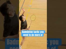 Keep them guessing, never let your opponent read your game🏸 #badminton #basicfeather