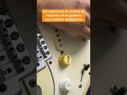 Así Funciona Realmente El control De Volumen 🤯 #guitar #fender #guitarra