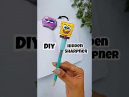 Sabse Unique Pencil Topper #diy #craft #spongebob  #stationery