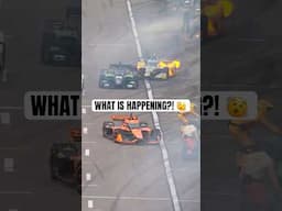 We have CHAOS in the pits! 🫨 #indycar #racing #bommarito500