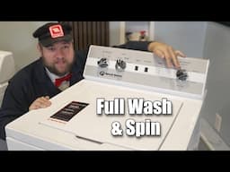 Speed Queen Full Deep Wash - Full Cycle + Data & Soil Results