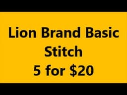 5 Skeins for $20
