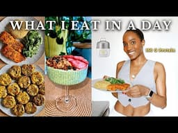 HIGH-PROTEIN WHAT I EAT IN A DAY | Easy Healthy Meals ft. Buydeem Steamer