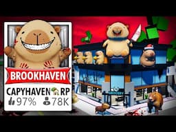I made a Fake CAPYBARA brookhaven RP game!