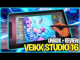 Looking for a New Drawing Tablet? Meet the Veikk Studio 16