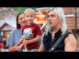 Mom Asks if I Know Fishy On Me and Her Son Sings For The First Time In Public - Tiko Fishy On Me