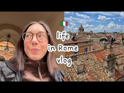 Italian vlog: vita quotidiana a Roma, una novità, cosa sto leggendo (Subtitles)