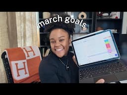 MARCH RESET! Goal setting for wedding, fitness & finances
