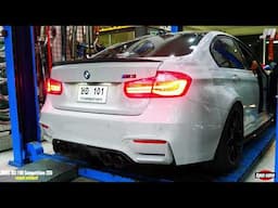 BMW M3 F80 Competition S55 : MHD SINGLE MID-PIPE