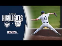 HIGHLIGHTS | UConn Baseball Completes Sweep of Butler with 7-1 Win