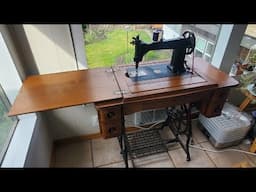 I bought a 120 year old treadle sewing machine for $40, that works!