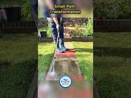 Small path transformation 😍😍😍🔥 #pressurewashing