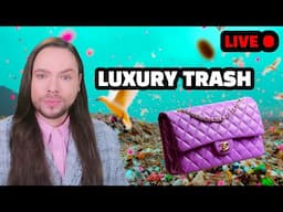 Lazy Luxury + Chanel Recycles Trash Into Luxury Bags? Dacob LIVE!