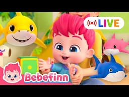 🔴LIVEㅣBebefinn Playtime Best StoriesㅣKids Musical