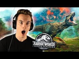 *JURASSIC WORLD: FALLEN KINGDOM* was SO INTENSE!! | First Time Watching | reaction/review