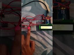 MAX30100 Pulse Oximeter Sensor🫣🌚 #shorts #shortvideo #short #arduino