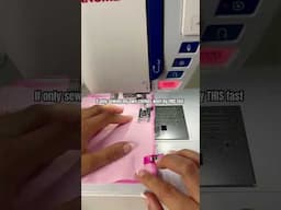 If only sewing my own clothes went by THIS fast! #sewing #makingclothes #diy