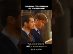 Then CROWN PRINCE FREDERIK and Prince WILLIAM AS GODFATHERS to Prince Constantine Alexios #friends