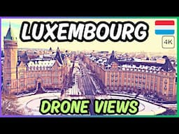 Luxembourg From Above | Drone Video 🇱🇺 | Luxembourg City, Gelle Fra, Pont Adolphe