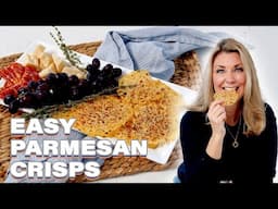 If You Crave Crunchy Snacks: Try These High-Protein Parmesan Crisps