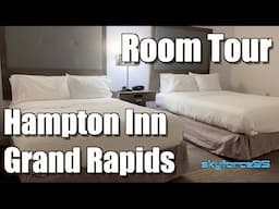 Hampton Inn Grand Rapids, MI 2 Queen Bed Room Tour