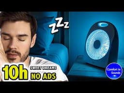 Fall Asleep Deeply with This White Noise (No Ads) | Relaxing Box Fan Sounds | Beat Insomnia