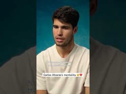 Carlos Alcaraz would choose happiness over massive success 🥺❤️ #carlosalcaraz #tennis #rolandgarros