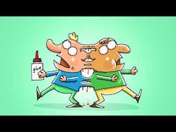 Sticky Science: A Very Questionable Experiment | Cartoon Box 455 | Frame Order | Hilarious Cartoons