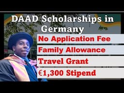 Full MSc & PhD in Germany: DAAD EPOS & Helmut Schmidt Scholarships:  Stipend, Family Allowance...