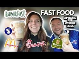Fast Food Options on a Weight Loss Journey | Low Point WeightWatchers Fast Food | Starbucks, Panera