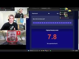 xQc uses AI to check if he is attractive