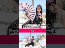 🇲🇹 Miriana Conte on Malta’s #Eurovision 2025 results and points #eurovision2025 #malta