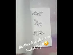 Pocket Size!!! 😲😊 R.J. Hampson Tiny Tales Vol. 2 #coloring #coloringbooks