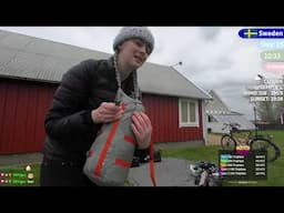 🇸🇪 Sweden cycling! Day 15 solo cycling to Twitchcon!