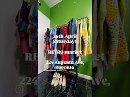#upcycleclothing #vintage #handmade #crochet #vendor #market #shopping #smallbusiness #toronto #yes