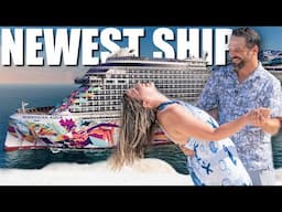 We Boarded Norwegian's Newest Ship and THIS Happened!