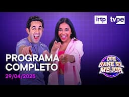 🎬 Que Gane el Mejor  📺 TVPerú EN VIVO | Martes 29 de abril de 2025