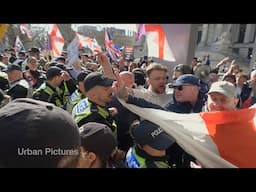 Protesters clash with UKIP supporters in Portsmouth