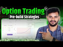 Option Trading Strategies | Pre Build Strategy for Beginners in hindi #trading
