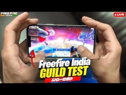 🔴[Live] FF India Hardest Guild Test is Back👽UG EMPIRE🔥Free Fire Live !!