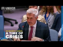 High Commissioner for Refugees Filippo Grandi addresses the UN Security Council.