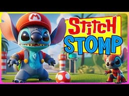 ⚡️ Stitch Costume Stomp ⚡️ Brain Break for Kids ⚡️ Just Dance ⚡️ Danny GoNoodle