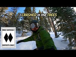 A Day in the Life: Snowboard Runs Through the TREES