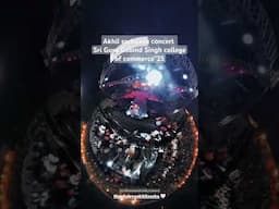 Akhil Sachdeva concert at DU | Sri Guru Gobind Singh college of commerce fest 2025 #fest