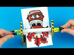 Drawing & Paper Craft Game Cappuccino Assassino Transformation for Fans Italian Brainrot Animals