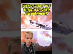 Was destroying the Death Star II a war crime? #starwars #returnofthejedi #clerks #internationallaw
